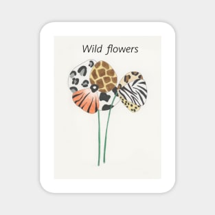 Wild Flowers Magnet