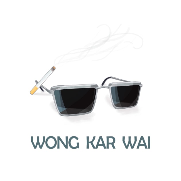 Wong Kar Wai Sunglasses and Cigarettes by Youre-So-Punny