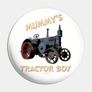 Mummy's tractor boy Pin