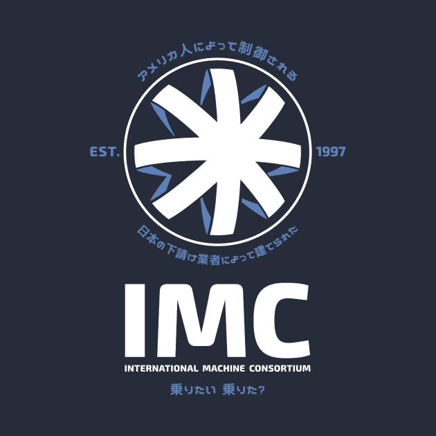 CONTACT IMC INTERNATIONAL MACHINE CONSORTIUM MOVIE LOGO by vincentcarrozza