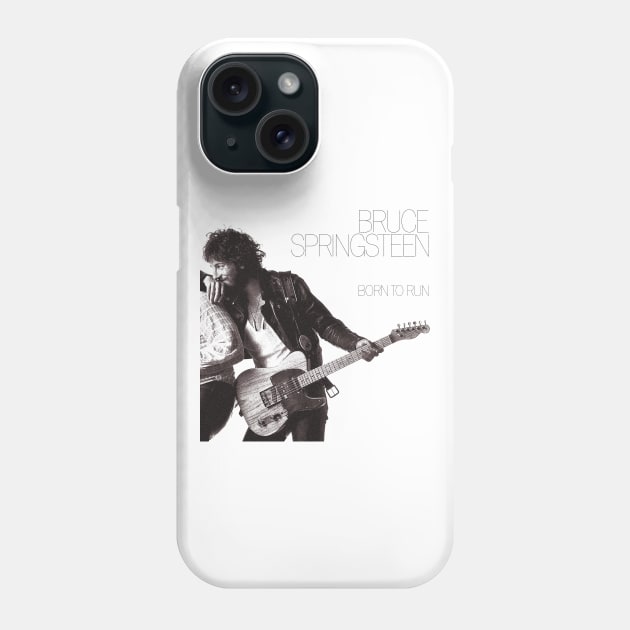 Bruce Springsteen Born to Run Phone Case by PUBLIC BURNING