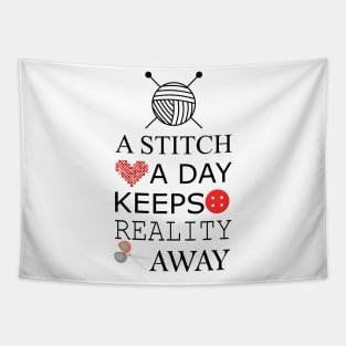 A stitch a day Tapestry