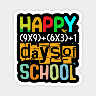 Happy 100 Days Of School Magnet