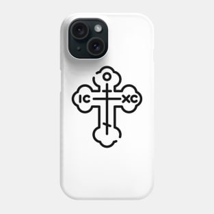 Eastern Orthodox Cross ICXC Phone Case