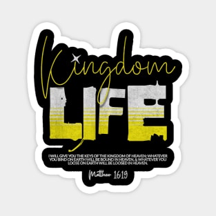 Kingdom Life Matthew 16:19 Magnet