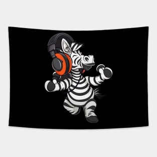 Zebra Unique Markings Tapestry