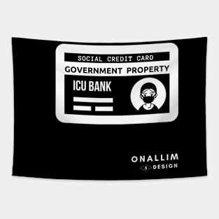 Social Credit Card #5 Tapestry