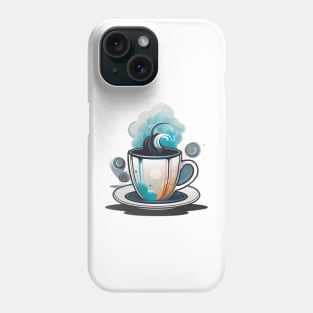 hot coffee magic cup Phone Case