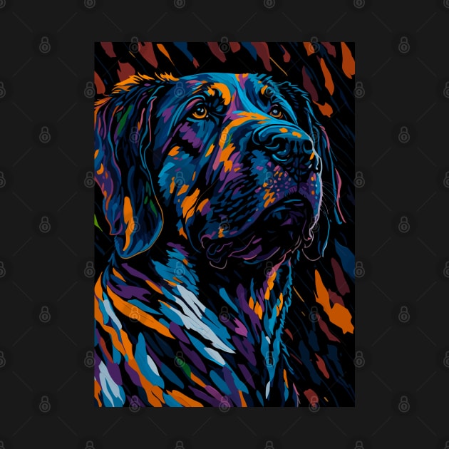 Abstract Labrador Retriever by BAJAJU