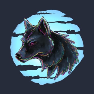 Wolf and Moon T-Shirt