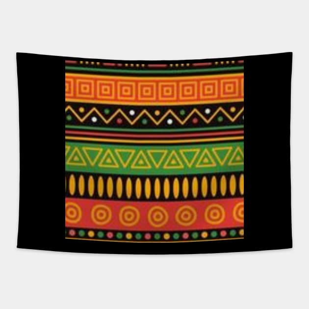 Tribal pattern Tapestry by H.E.R.  World 