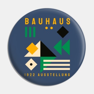 Art Deco Bauhaus Abstract Architect Modernism Poster Pin