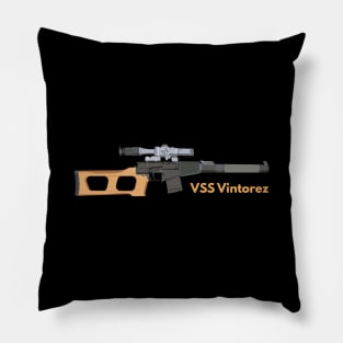 VSS Vintorez Soviet Special Sniper Rifle Pillow