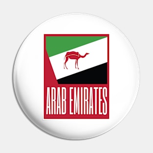 The United Arab Emirates Country Symbols Pin