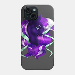 Purple Unicorn Design Phone Case