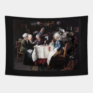 Tea Time Mr. Roboto Tapestry