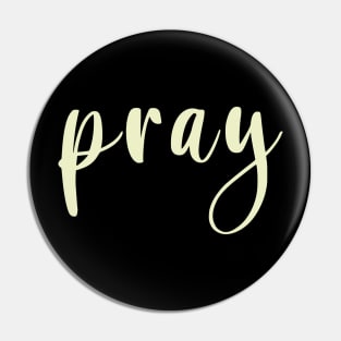 Pray Without Ceasing 1 Thessalonians 5:17 Bible Verse Pin