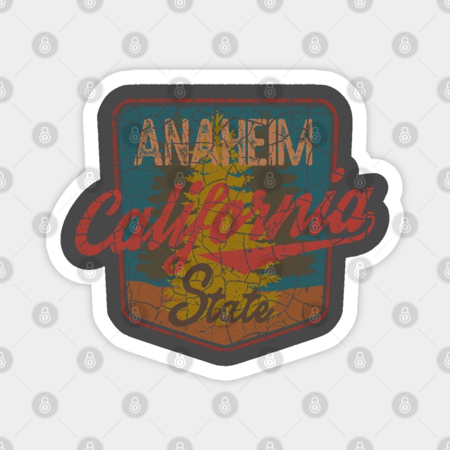 Anaheim California State Magnet by SpaceWiz95