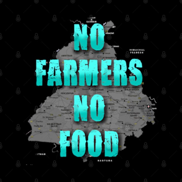 No Farmers No Food by SAN ART STUDIO 