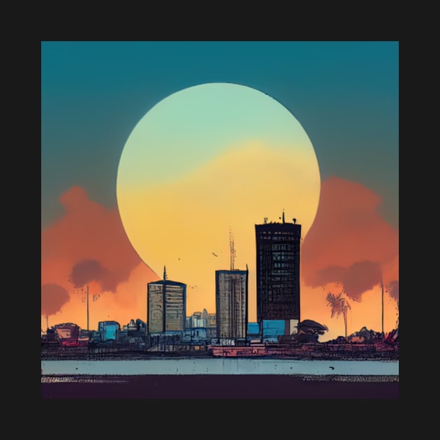 Kinshasa | Comics style by ComicsFactory