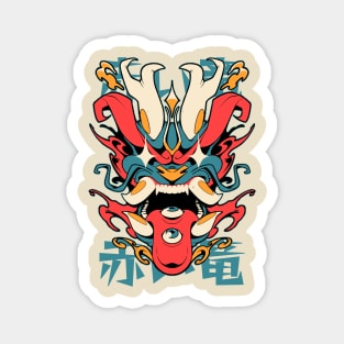 Oni Dragon Magnet