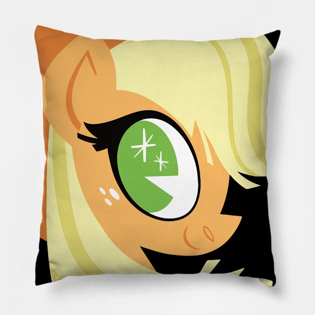 Apple Pillow by spacekitsch