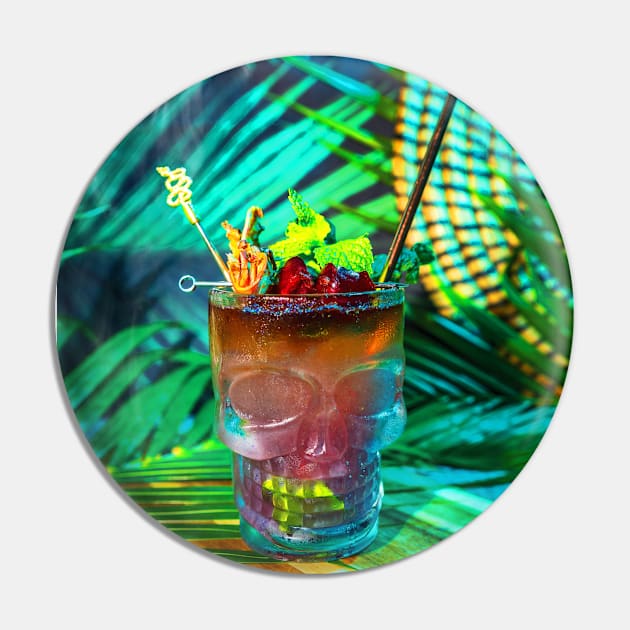 Deadly Cocktail Pin by Noah Fecks