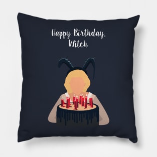 Happy Birthday, Witch Pillow