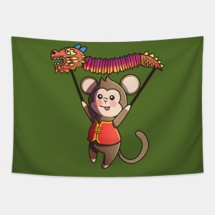 Chinese Zodiac - Monkey Tapestry