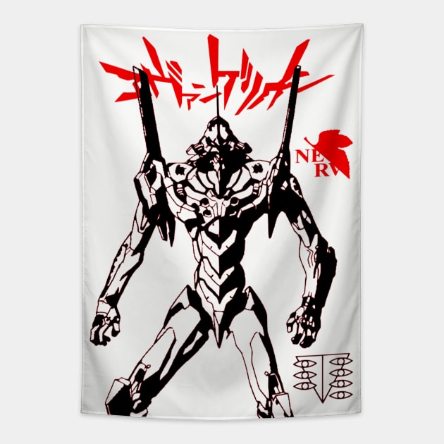 Neon Genesis Evangelion EVA-01 Tapestry by OtakuPapercraft