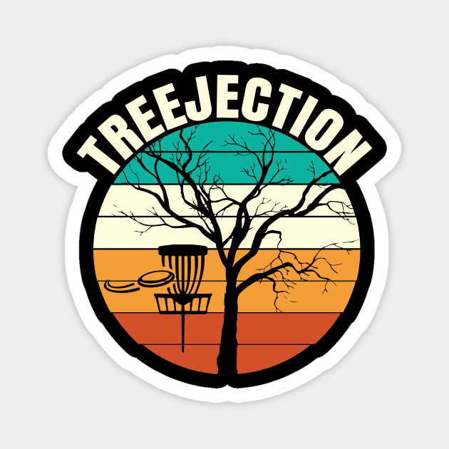 TreeJection Magnet by Striking Metal Disc Golf