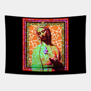 Orangecicle Mary Tapestry