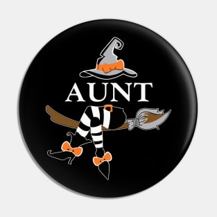 aunt witch halloween Pin