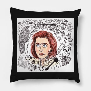 Agent Scully Pillow