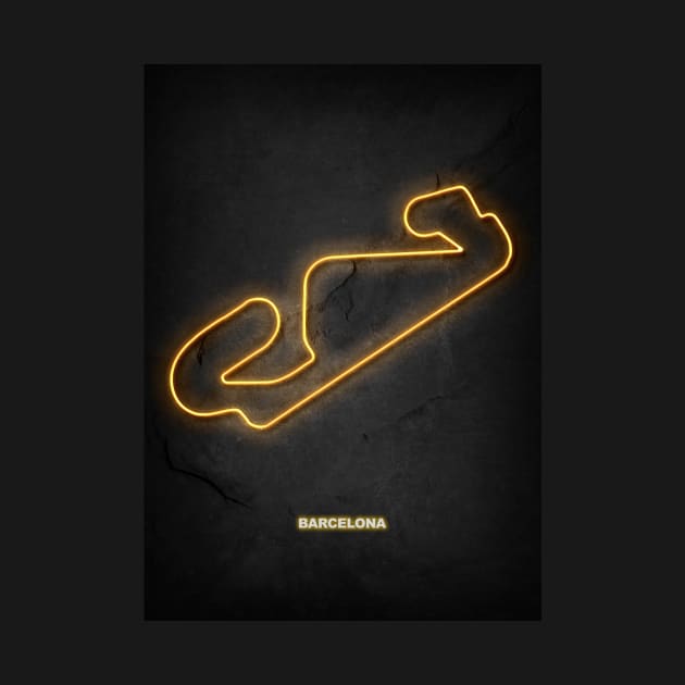 Barcelona Circuit Neon by Durro