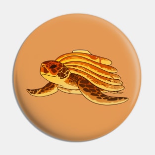 Cute pancake turtle food animal - C1 Pin