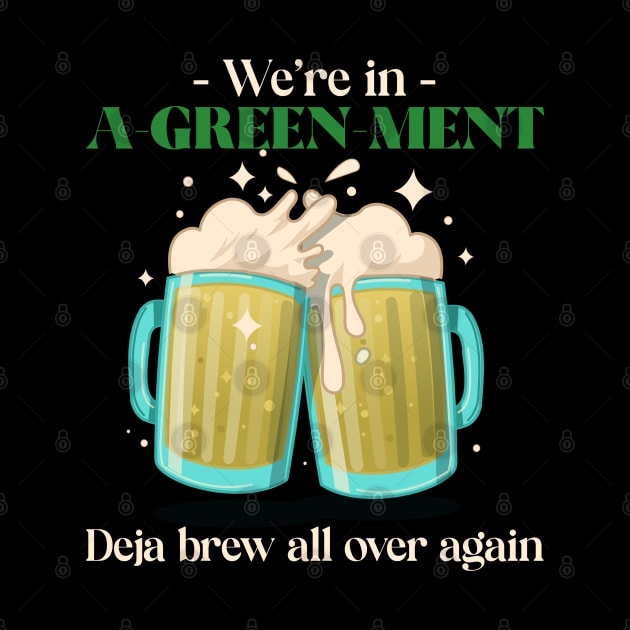 St Patricks day brew design by Beyond TShirt