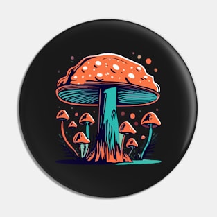 Magic mushrooms Pin