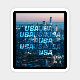 USA, United States of America New York Magnet