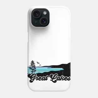 Vintage Great Lakes Coast Phone Case