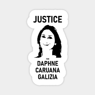 Justice for Daphne Caruana Galizia Magnet