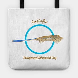 Bluespotted Ribbontail Ray Tote