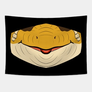 Peter's Banded Skink Mask Tapestry