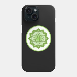 Love is key to all Heart Chakra- Dark Blue Phone Case