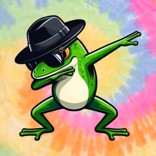 Funny Dabbing Frog T-Shirt