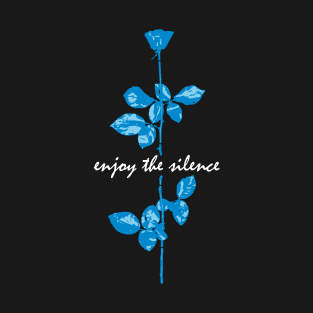 Enjoy The Silence - Blue T-Shirt