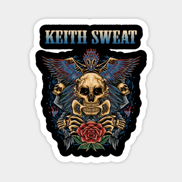 KEITH SWEAT BAND Magnet by Bronze Archer