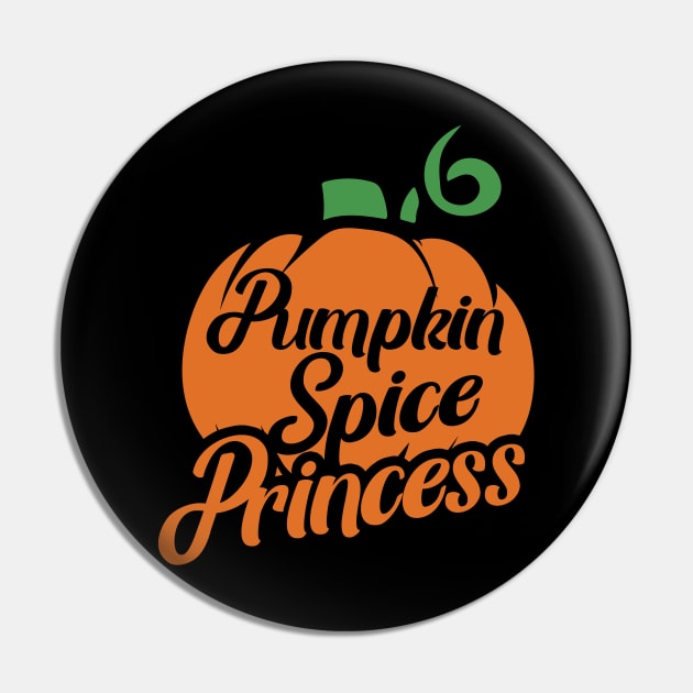 Pumpkin Spice Princess Pin by bubbsnugg