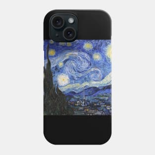 Starry Night - Vincent Van Gogh Classic Masterpiece Painting Phone Case