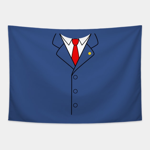 Phoenix Wright Tie Tapestry by Adry